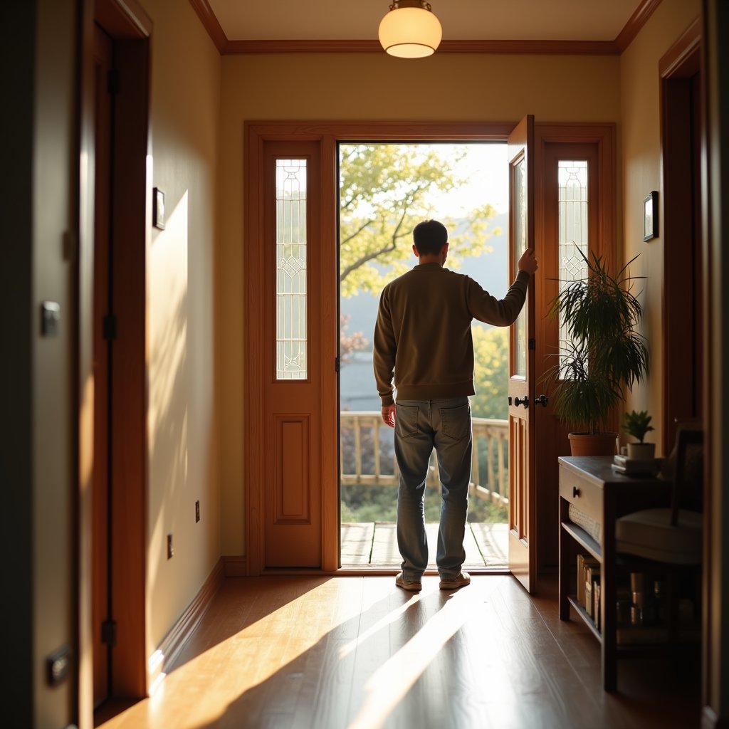 Man standing in inpatient therapy facility for Alcohol Detox in Fairbanks Ranch